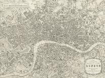 A Plan of London, 1831-Samuel Lewis-Framed Giclee Print