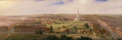 Birmingham from the Dome of St. Philip's Church, 1821 (Oil on Canvas)-Samuel Lines-Laminated Giclee Print