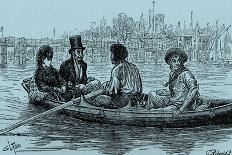 Venetians-Samuel Luke Fildes-Framed Art Print