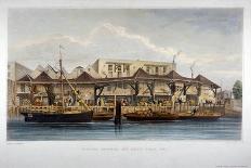 Brewer's Quay, Chester Quay and Galley Quay, Lower Thames Street, City of London, 1841-Samuel Lumley-Giclee Print