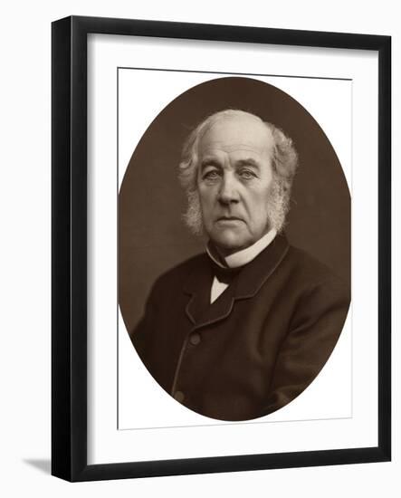 Samuel Morley, Mp, Industrialist and Politician, 1882-Lock & Whitfield-Framed Photographic Print