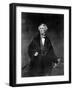 Samuel Morse and his recorder, 1857-Mathew Brady-Framed Photographic Print