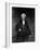 Samuel Morse and his recorder, 1857-Mathew Brady-Framed Photographic Print