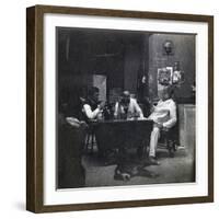 Samuel Murray, Thomas Eakins and William O'Donovan in Eakins's Chestnut Street Studio, c.1891-2-Thomas Cowperthwait Eakins-Framed Giclee Print