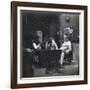 Samuel Murray, Thomas Eakins and William O'Donovan in Eakins's Chestnut Street Studio, c.1891-2-Thomas Cowperthwait Eakins-Framed Giclee Print