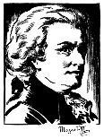 Wolfgang Amadeus Mozart-Samuel Nisenson-Giclee Print