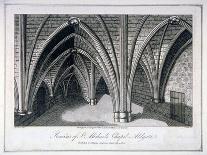 St Michael's Crypt, Aldgate, London, 1805-Samuel Owen-Giclee Print