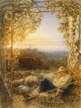 Evening in Italy, the Deserted Villa, 1845-Samuel Palmer-Giclee Print
