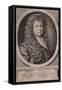 Samuel Pepys, English diarist and naval administrator, c1690 (1894)-Robert White-Framed Stretched Canvas