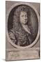 Samuel Pepys, English diarist and naval administrator, c1690 (1894)-Robert White-Mounted Giclee Print