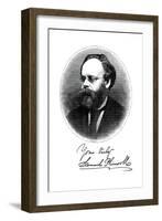 Samuel Plimsoll, British Politician and Social Reformer, C1880-Moritz Klinkicht-Framed Giclee Print