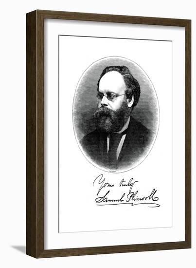 Samuel Plimsoll, British Politician and Social Reformer, C1880-Moritz Klinkicht-Framed Giclee Print