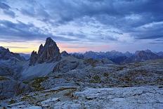 Italy, Veneto, Dolomites, Milky Way Above the Three Peaks of the Lavaredo-Samuel Pradetto-Photographic Print