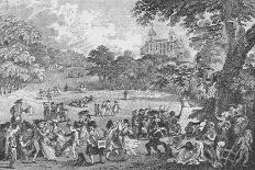 'In Greenwich Park on Whit Monday', c1802, (1912)-Samuel Rawle-Giclee Print