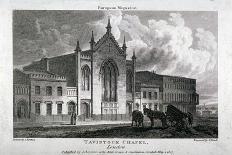 View of Lothbury Court, the Bank of England. City of London, 1803-Samuel Rawle-Giclee Print