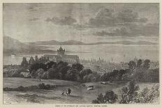 View in Gaeta, with the Church of St Erasmus-Samuel Read-Giclee Print