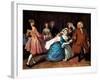 Samuel Richardson - scene-Joseph Highmore-Framed Giclee Print