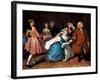 Samuel Richardson - scene-Joseph Highmore-Framed Giclee Print