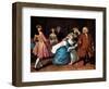 Samuel Richardson - scene-Joseph Highmore-Framed Giclee Print