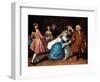 Samuel Richardson - scene-Joseph Highmore-Framed Giclee Print