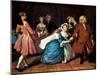 Samuel Richardson - scene-Joseph Highmore-Mounted Giclee Print