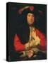 Samuel Savage Esq., 1744 (Oil on Canvas)-George Knapton-Stretched Canvas