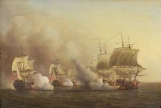 Action Off the Cape of Good Hope, March 9Th, 1757-Samuel Scott-Giclee Print