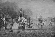 Capture of Porto Bello by Admiral Edward Vernon on 22 November 1739-Samuel Scott-Giclee Print