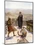 Samuel slaying Agag at Gilgal - Bible-William Brassey Hole-Mounted Giclee Print