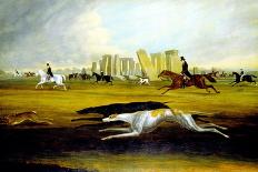 The Pinckney Family Coursing at Stonehenge, 1845-Samuel Spode-Framed Stretched Canvas