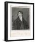 Samuel Taylor Coleridge English Poet and Critic-J Thomson-Framed Art Print