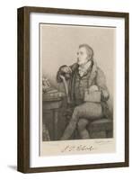 Samuel Taylor Coleridge English Poet and Critic-null-Framed Art Print