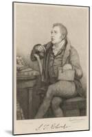 Samuel Taylor Coleridge English Poet and Critic-null-Mounted Art Print