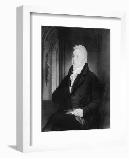 Samuel Taylor Coleridge, English Poet, Critic, and Philosopher, 19th Century-Washington Allston-Framed Giclee Print