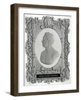 Samuel Taylor Coleridge-E.W. Wyon-Framed Art Print