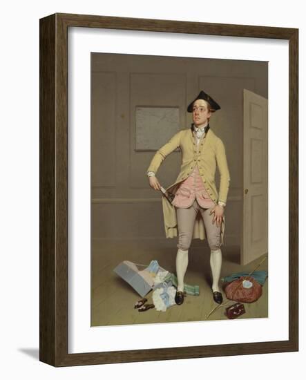 Samuel Thomas Russell in Samuel Foote's 'The Mayor of Garratt', C.1810-11-Samuel de Wilde-Framed Giclee Print