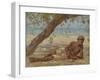 Samuel Under a Tree, Jamaica-Henry Scott Tuke-Framed Giclee Print