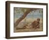 Samuel under a Tree, Jamaica-Henry Scott Tuke-Framed Giclee Print