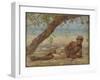 Samuel under a Tree, Jamaica-Henry Scott Tuke-Framed Giclee Print