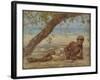 Samuel under a Tree, Jamaica-Henry Scott Tuke-Framed Giclee Print