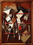 A Trompe L'Oeil of Objects Attached to a Letter Rack, 1664-Samuel van Hoogstraten-Giclee Print