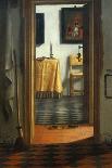 Man at the window-Samuel van Hoogstraten-Giclee Print