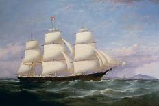 Portrait of the "Isis," a Steam and Sail Ship-Samuel Walters-Giclee Print