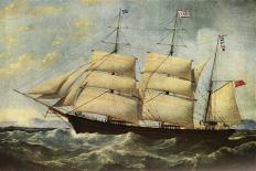 Portrait of the "Isis," a Steam and Sail Ship-Samuel Walters-Giclee Print