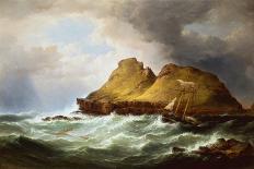 A British Merchantman off the South Coast-Samuel Walters-Giclee Print