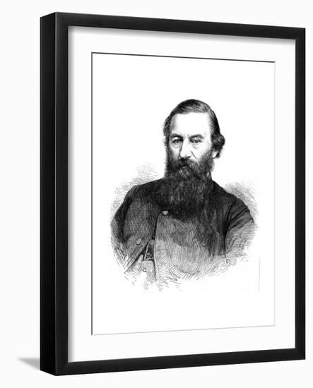 Samuel White Baker (1821-189), English Explorer and Anti-Slavery Campaigner, 1865-null-Framed Giclee Print