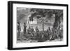 Samuel White Baker and His Wife Being Received by Head of Faieera-null-Framed Giclee Print