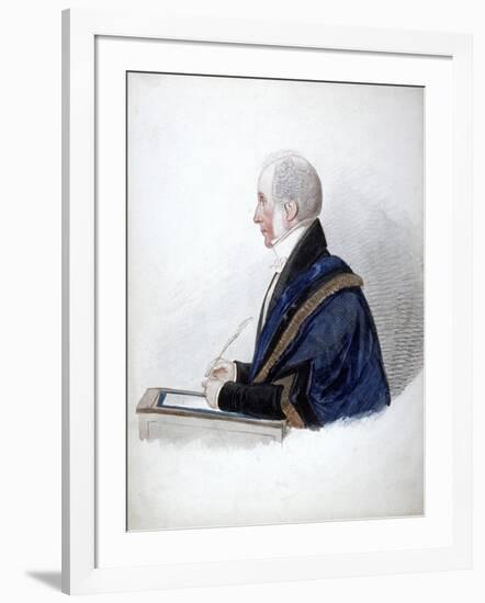 Samuel Wilson, Lord Mayor 1838, 19th Century-Richard Dighton-Framed Giclee Print