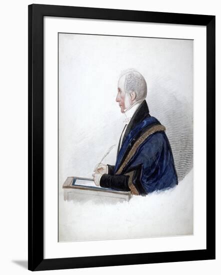 Samuel Wilson, Lord Mayor 1838, 19th Century-Richard Dighton-Framed Giclee Print