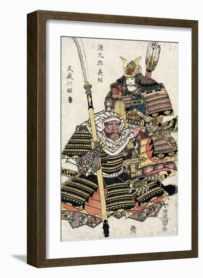 Samurai, 12th Century-Toyokuni Utagawa-Framed Giclee Print